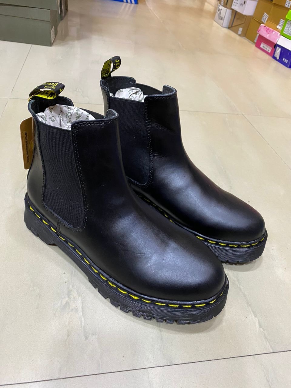 Men’s leather boot