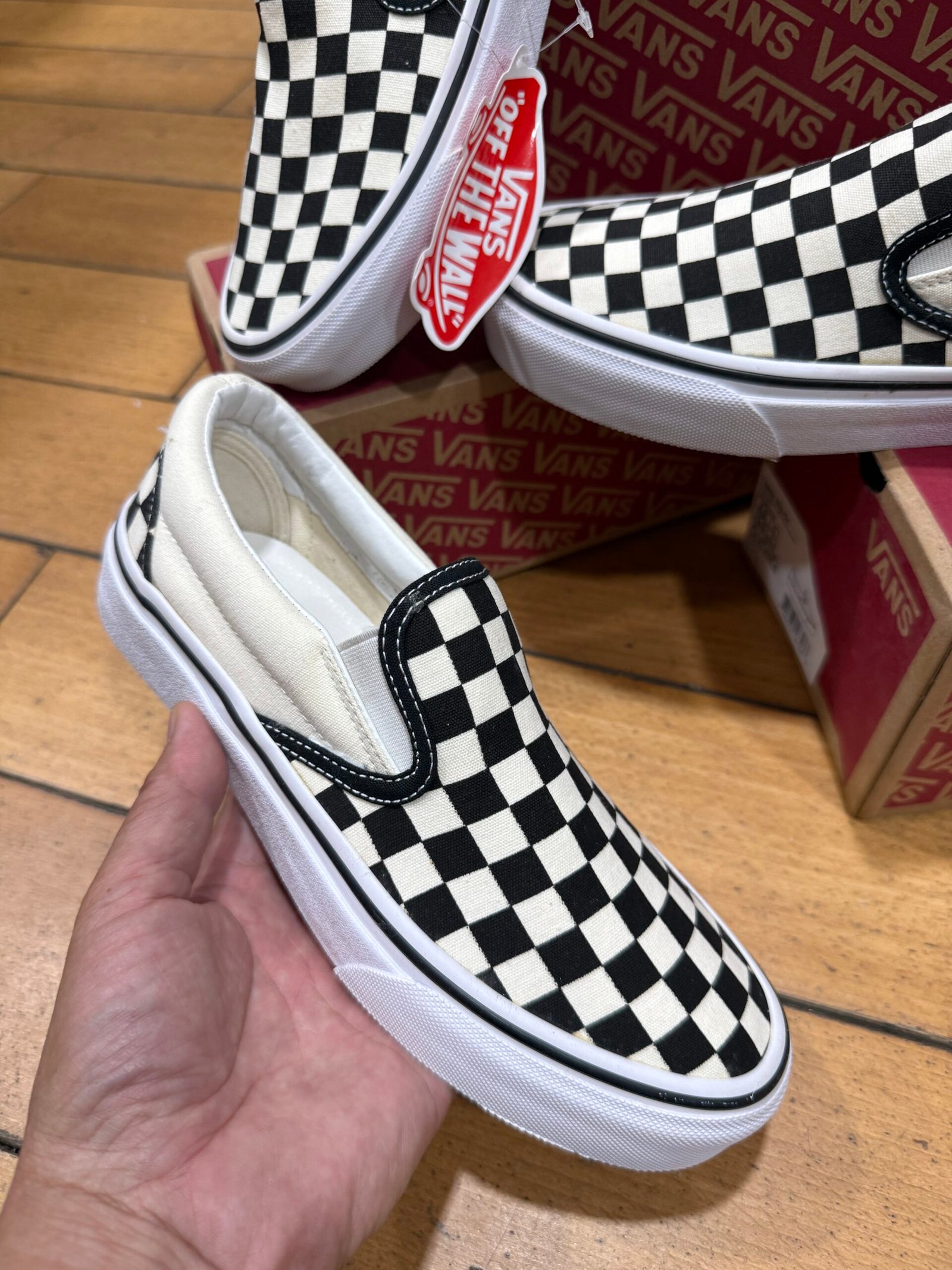 Vans old Skool check