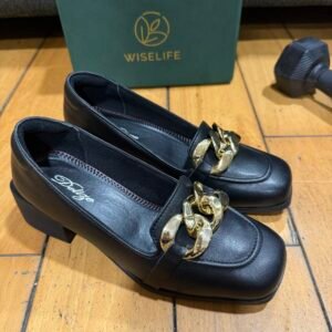Women’s heel pump shoe