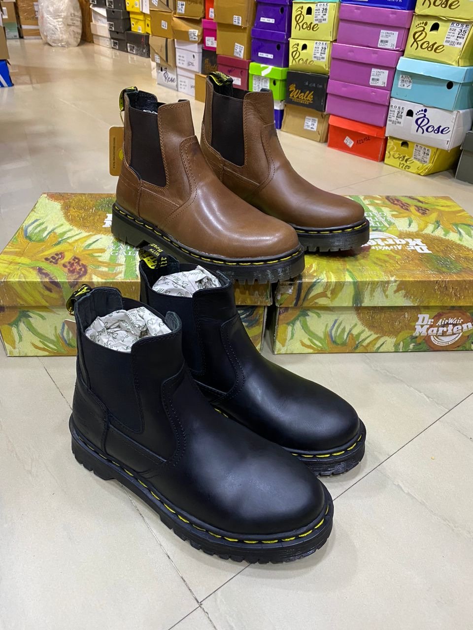 Men’s leather boot