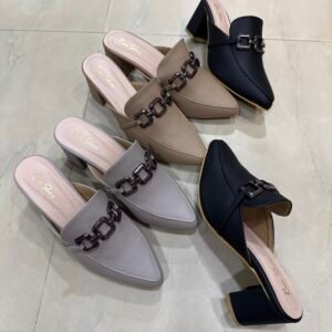 Pump shoe heel