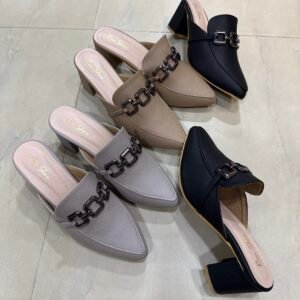 Pump shoe heel